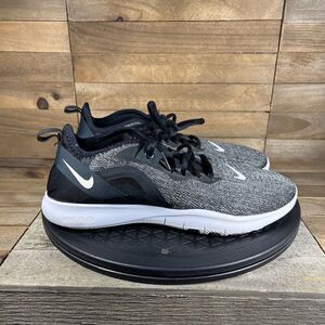 Nike Womens Size 8 Flex Trainer Black Running Shoes Sneakers AQ7491-002